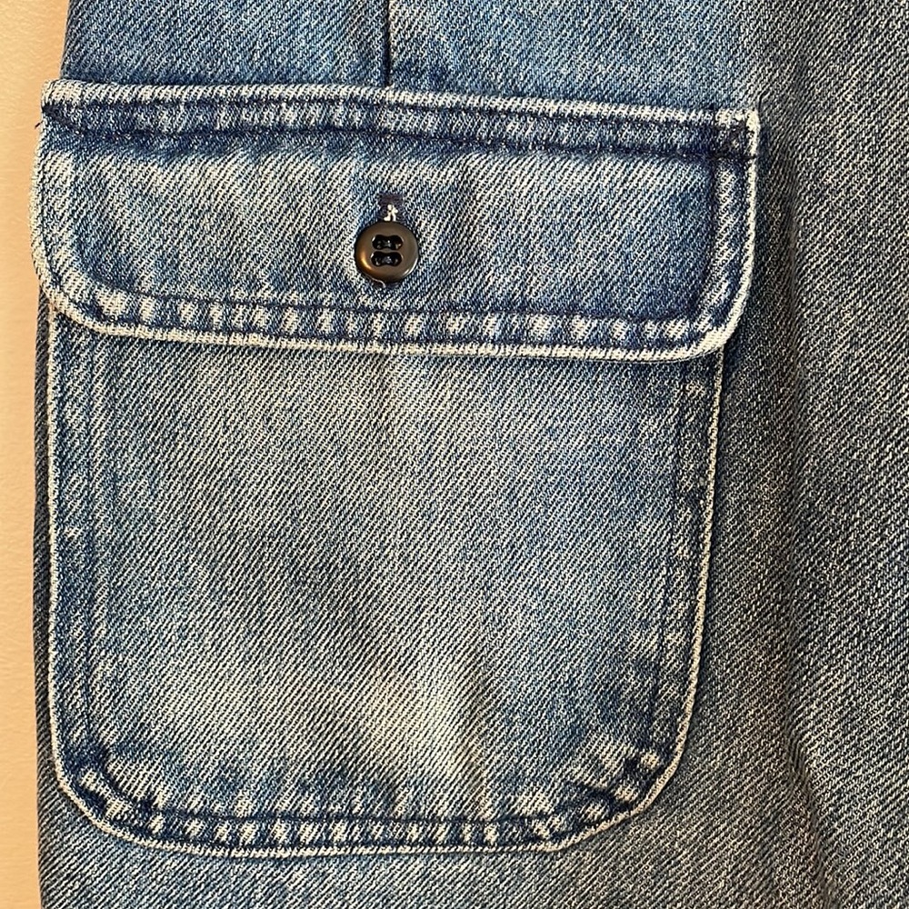 Vintage 1990’s Polo Country Ralph Lauren Denim Jean Shorts Made in USA - Picture 6 of 12